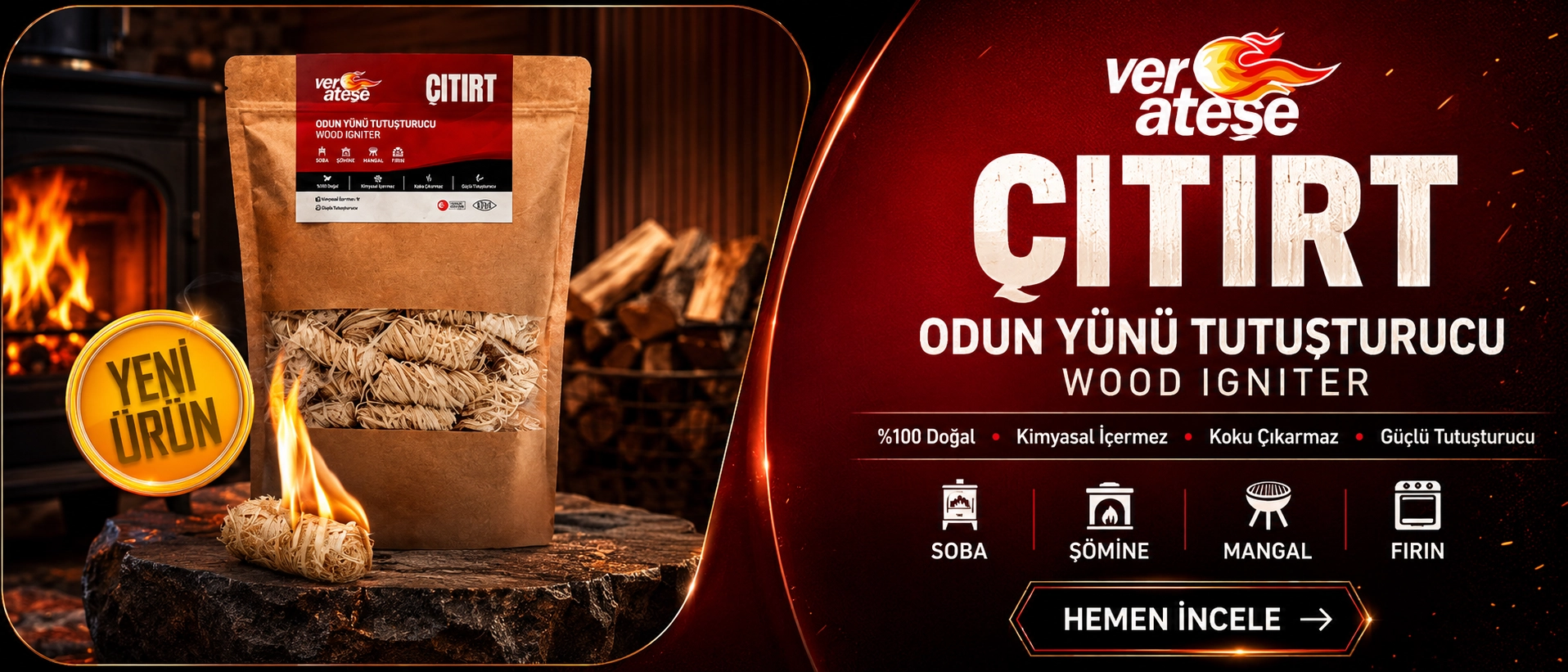 Kocaeli Soba Kuzine Şömine